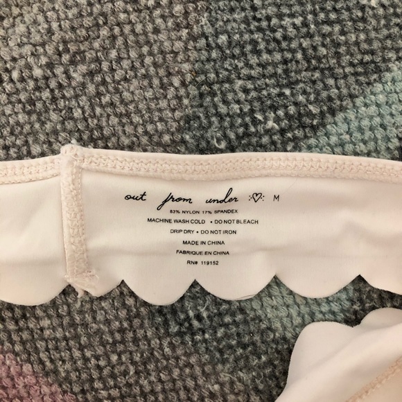 OU Out From Under Scalloped Bralette - Picture 7 of 7